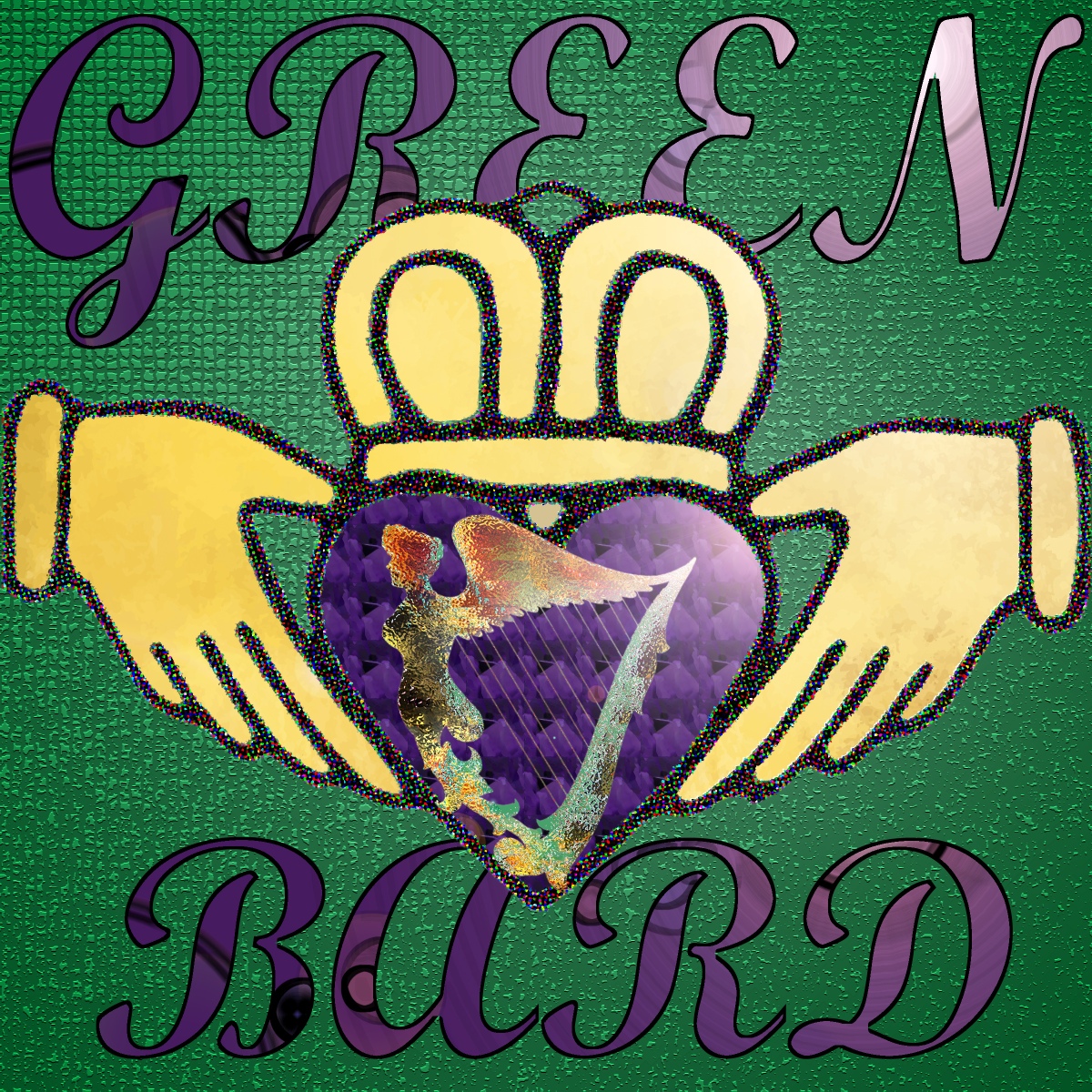 Green Bard Logo - Solar